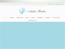 Tablet Screenshot of milestenstudio.dk